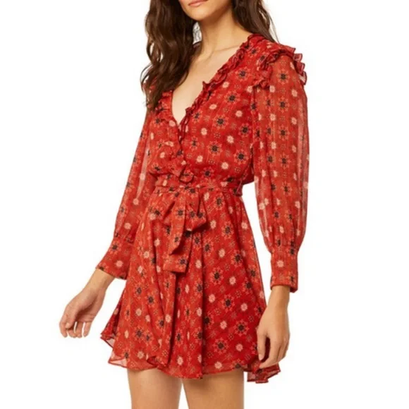 Anthropologie MISA Los Angeles Veruka Dress in Maravi Dots - Picture 5 of 12